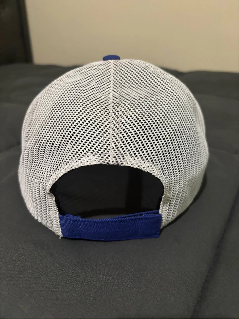NFL Buffalo Bills Royal Blue and White Mesh Patch Hat